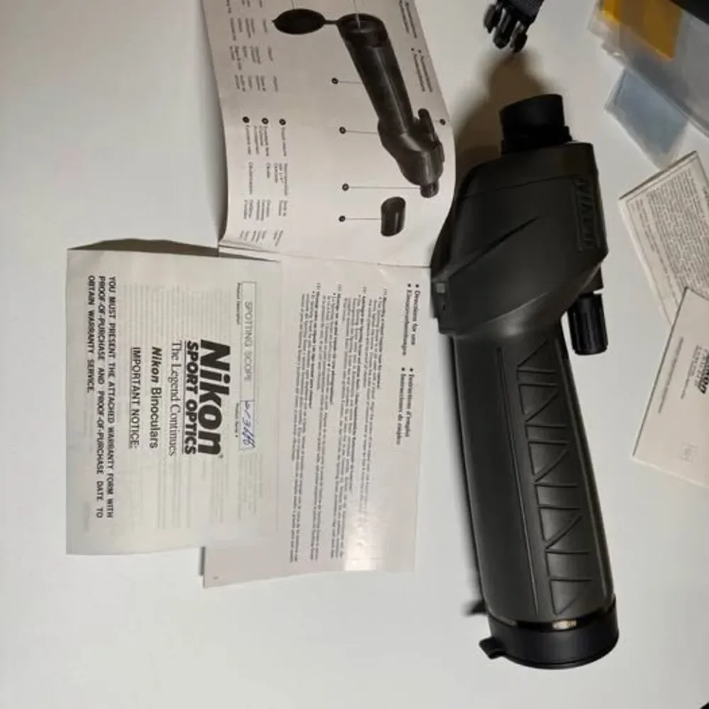 Nikon 20x60 Spotting Scope Outfit Rubber Armored with Case & Box